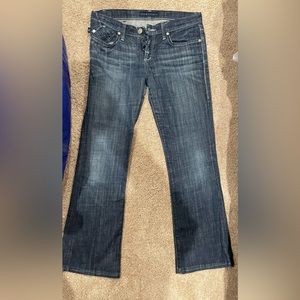 Low waist rock & republic jeans dark wash